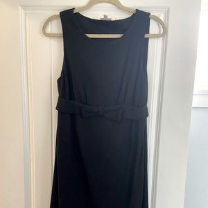 Black Maternity Cocktail Dress, Sleeveless, Mimi Maternity, Size Medium